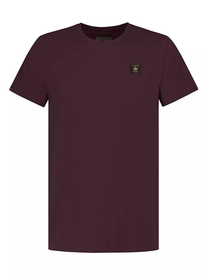 Eight2Nine Koszulka w kolorze bordowym rozmiar: XL