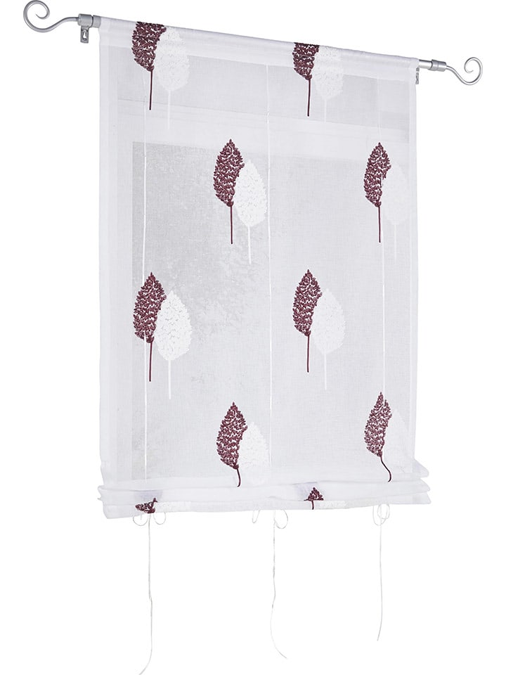 heine home Roleta rzymska w kolorze szarym rozmiar: 140x45 cm