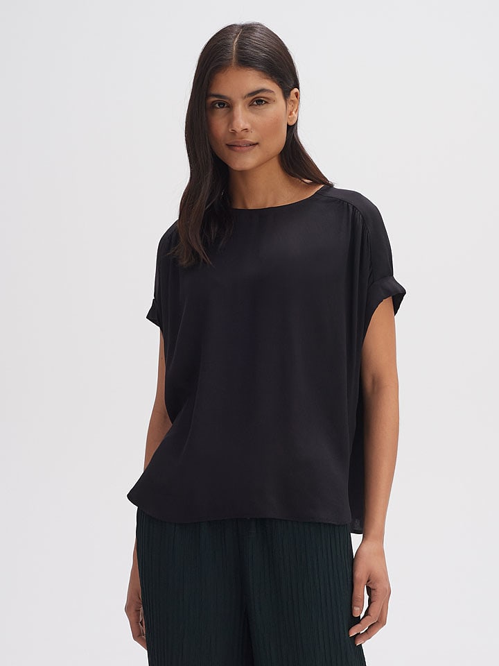 OPUS Koszulka w kolorze czarnym rozmiar: M