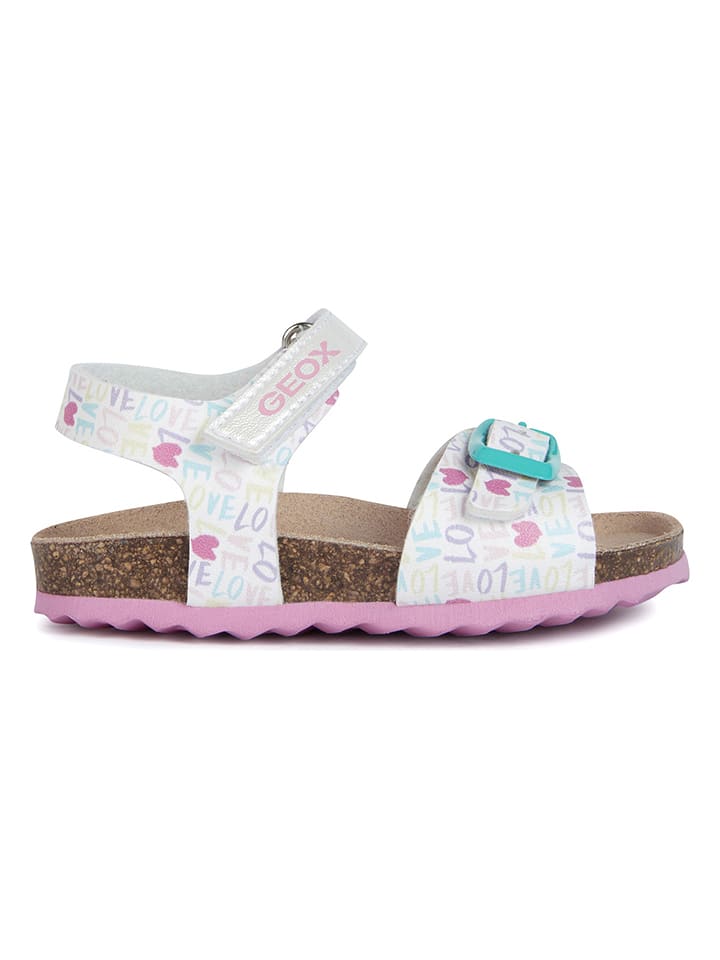 Geox Sandały "Chalki" ze wzorem rozmiar: 25