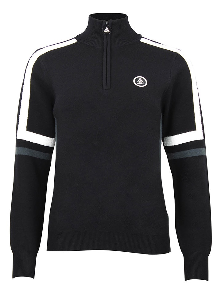 Peak Mountain Sweter "Asta" w kolorze czarnym rozmiar: L