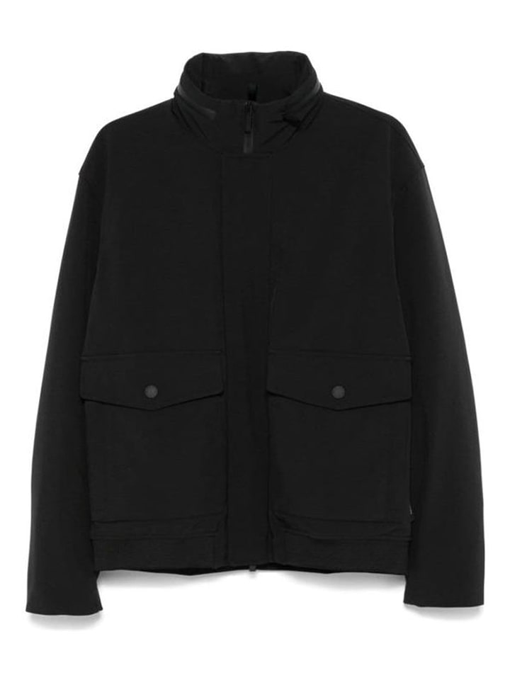 Woolrich Puchowa kurtka softshellowa w kolorze czarnym rozmiar: S