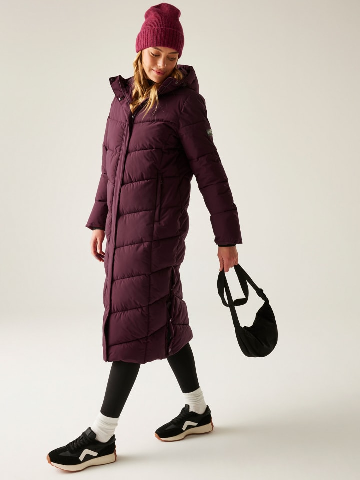 Regatta Płaszcz pikowany "Eloria" w kolorze bordowym rozmiar: 46