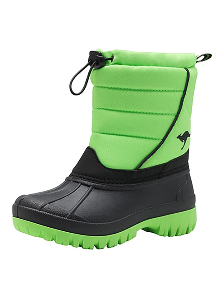 Kangaroos Kozaki zimowe "K-Ben" w kolorze zielonym rozmiar: 38