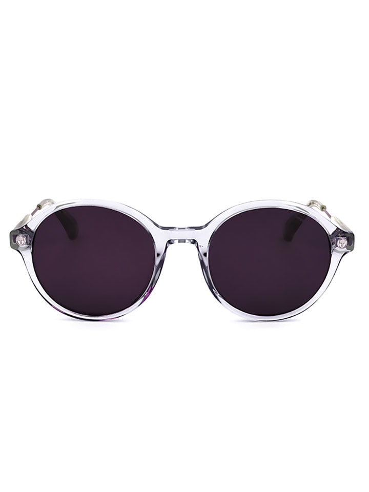 Sergio Tacchini Damskie okulary przeciwsłoneczne w kolorze fioletowo-czarnym rozmiar: 51