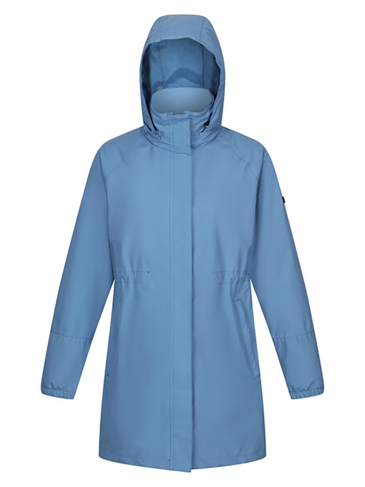 Regatta Kurtka przeciwdeszczowa "Sagano" w kolorze błękitnym rozmiar: 40