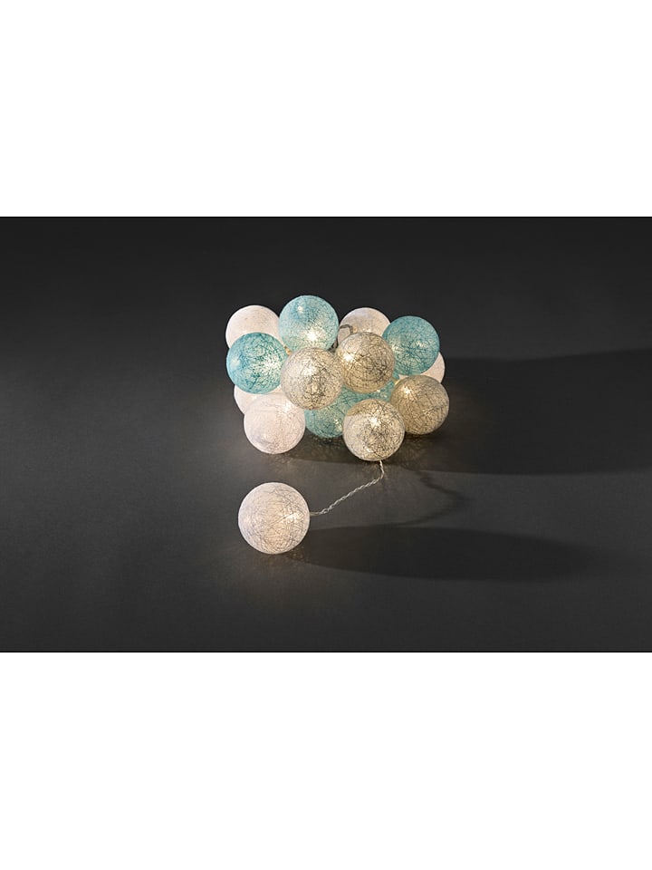 Konstsmide Łańcuch świetlny LED w kolorze błękitno-szaro-białym rozmiar: onesize