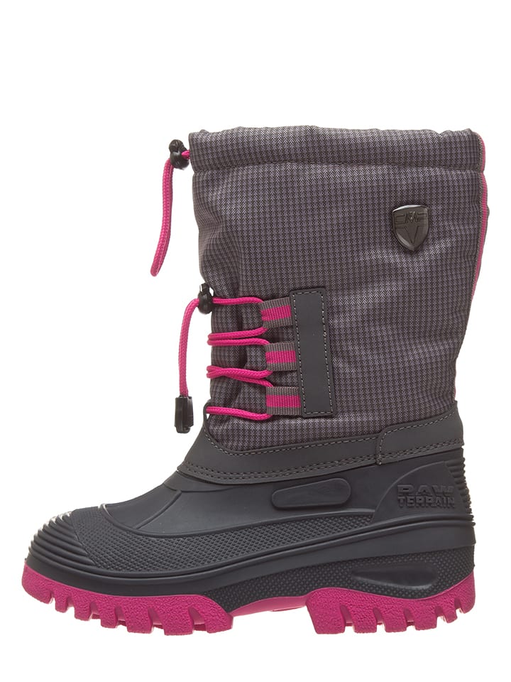 cmp Kozaki zimowe "Ahto" w kolorze szarym rozmiar: 27