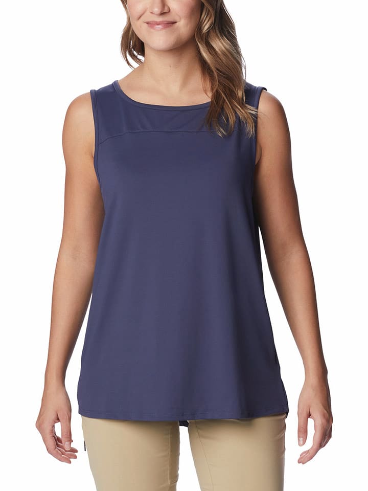 Columbia Top sportowy "Chill River™" w kolorze granatowym rozmiar: S