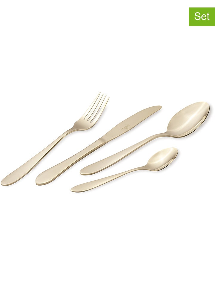 Berlinger Haus 24-częściowy zestaw sztućców w kolorze złotym rozmiar: onesize