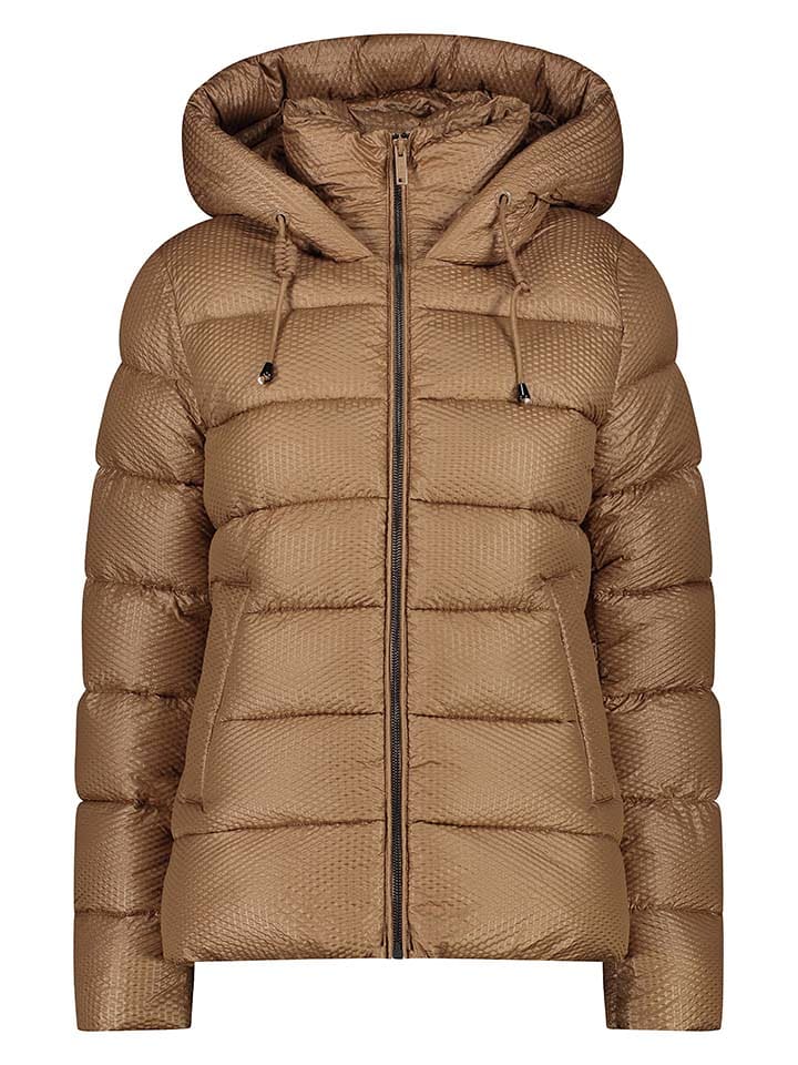 CMP Kurtka pikowana w kolorze jasnobrązowym rozmiar: 38