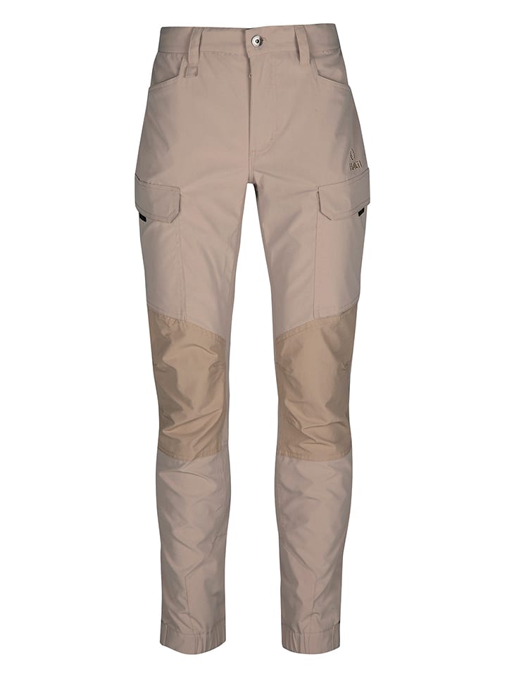 Halti Spodnie funkcyjne "Hiker" w kolorze beżowym rozmiar: 40