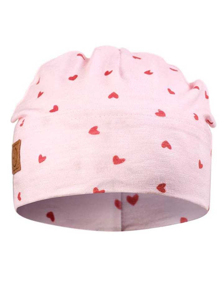 Elodie Details Czapka beanie w kolorze jasnoróżowym rozmiar: 46-48 cm