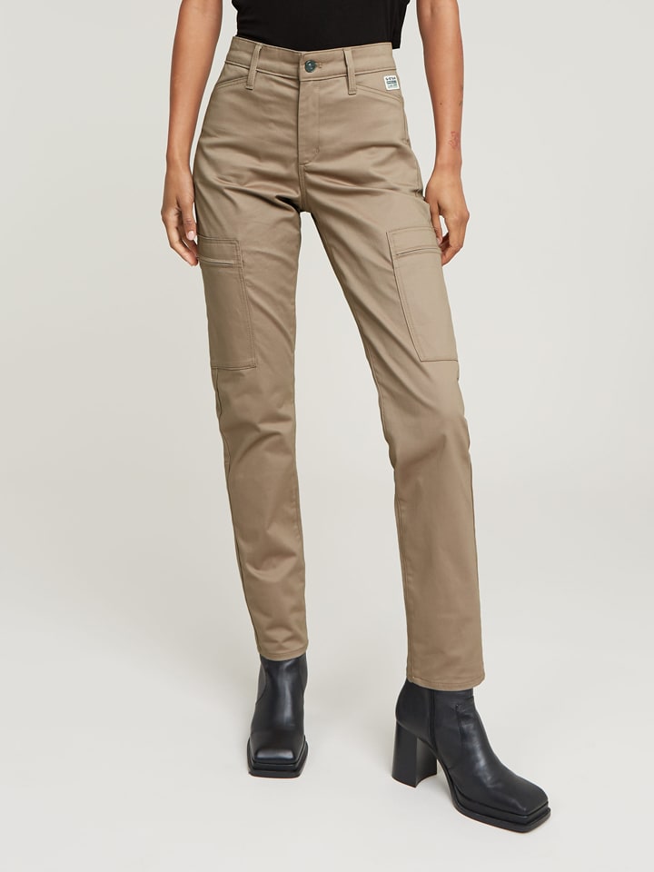 G-Star Bojówki w kolorze beżowym rozmiar: W28/L32