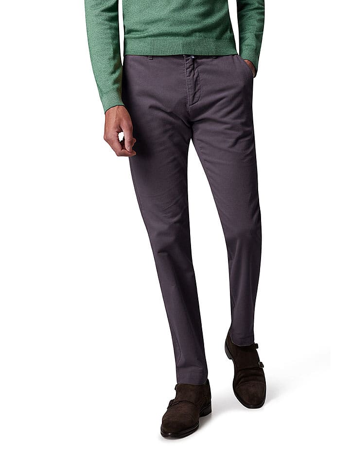 Pierre Cardin Spodnie chino w kolorze antracytowym rozmiar: W40/L34