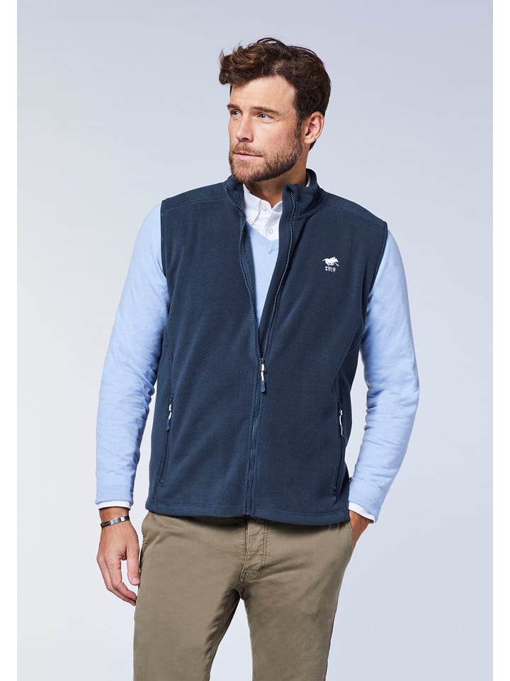 Polo Sylt Kamizelka polarowa w kolorze granatowym rozmiar: XXL