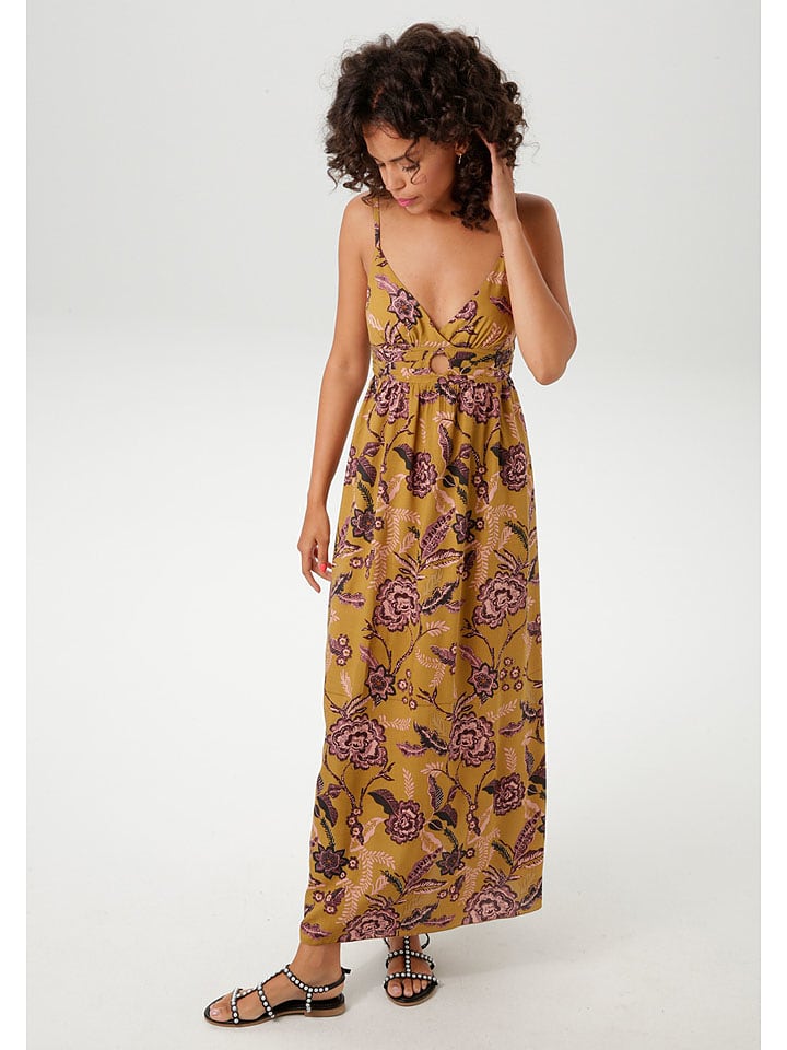 Aniston Sukienka w kolorze bordowo-karmelowym rozmiar: 36