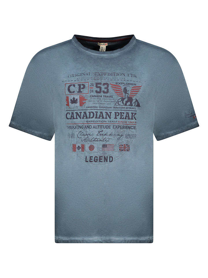 Canadian Peak Koszulka "Jorickeak" w kolorze granatowym rozmiar: S