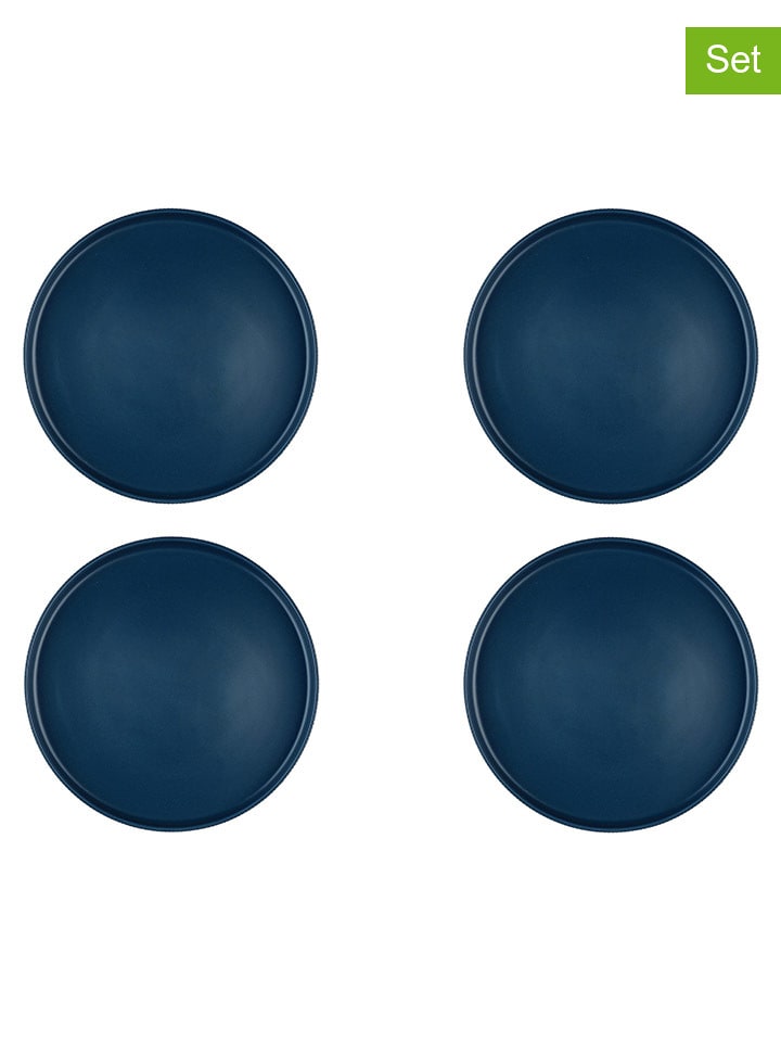 Björn Talerze obiadowe (4 szt.) "Scandi" w kolorze grantowym - Ø 27,5 cm rozmiar: onesize