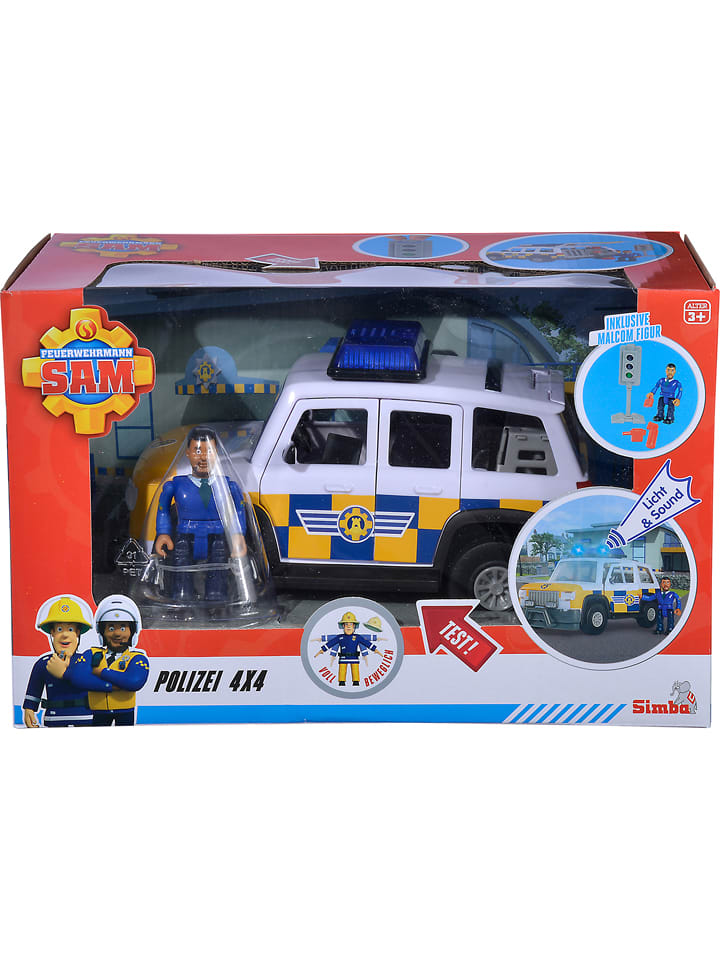 Feuerwehrmann Sam Radiowóz policyjny - 3+ rozmiar: onesize