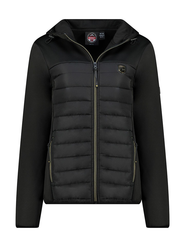 Geographical Norway Kurtka softshellowa "Typhosion" w kolorze czarnym rozmiar: L