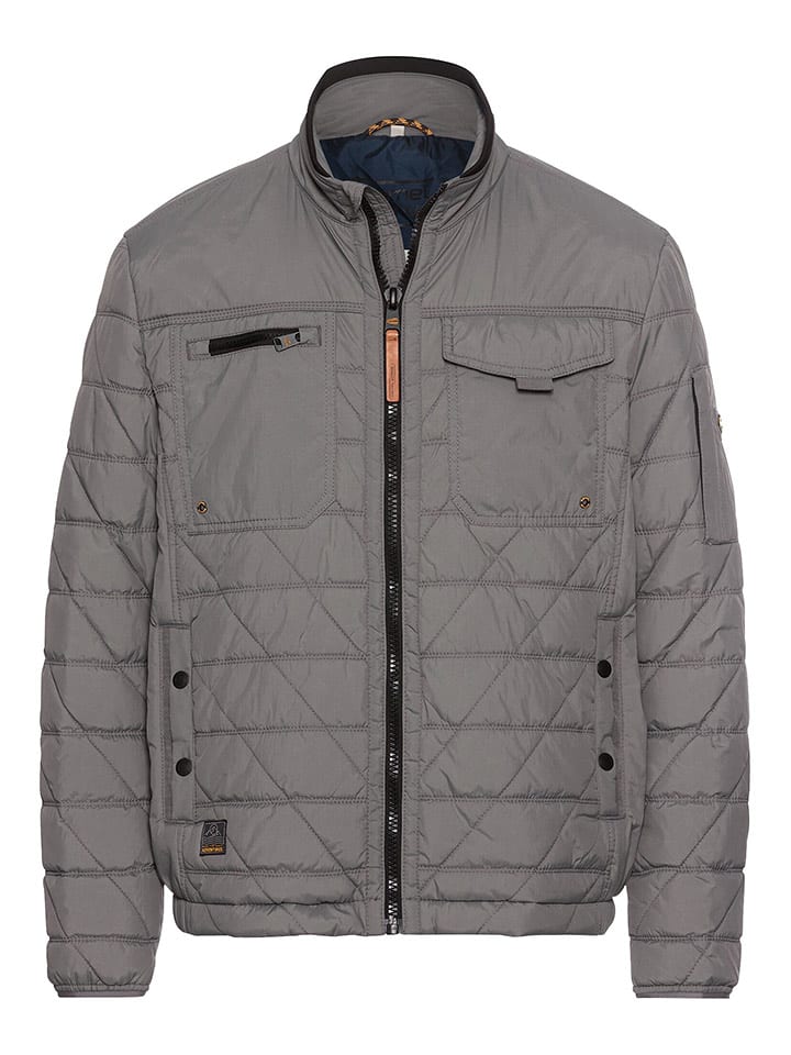 Camel Active Kurtka pikowana w kolorze antracytowym rozmiar: 58