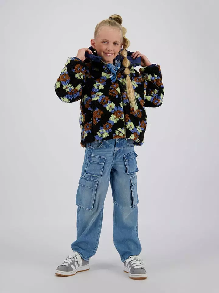 Vingino Dwustronna kurtka "Tara" w kolorze granatowo-czarnym rozmiar: 98