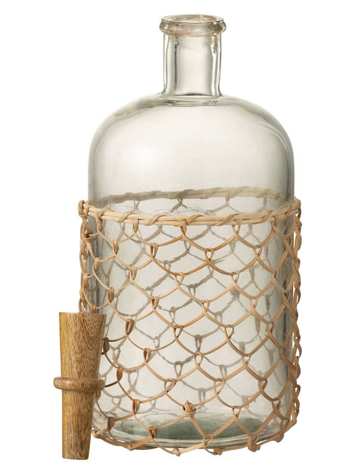 J Line Karafka w kolorze beżowym - wys. 32 cm rozmiar: onesize