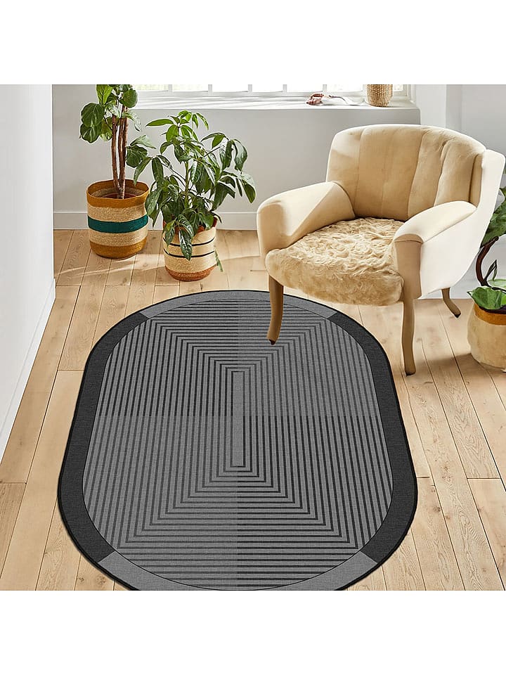 CARPET DIEM Dywan w kolorze szarym rozmiar: 60x100 cm