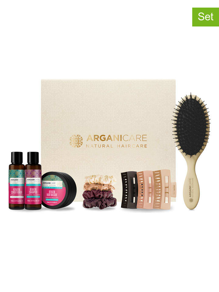 Argani Care 6-częściowy zestaw "Keratin Care & Style" do pielągnacji włosów rozmiar: onesize