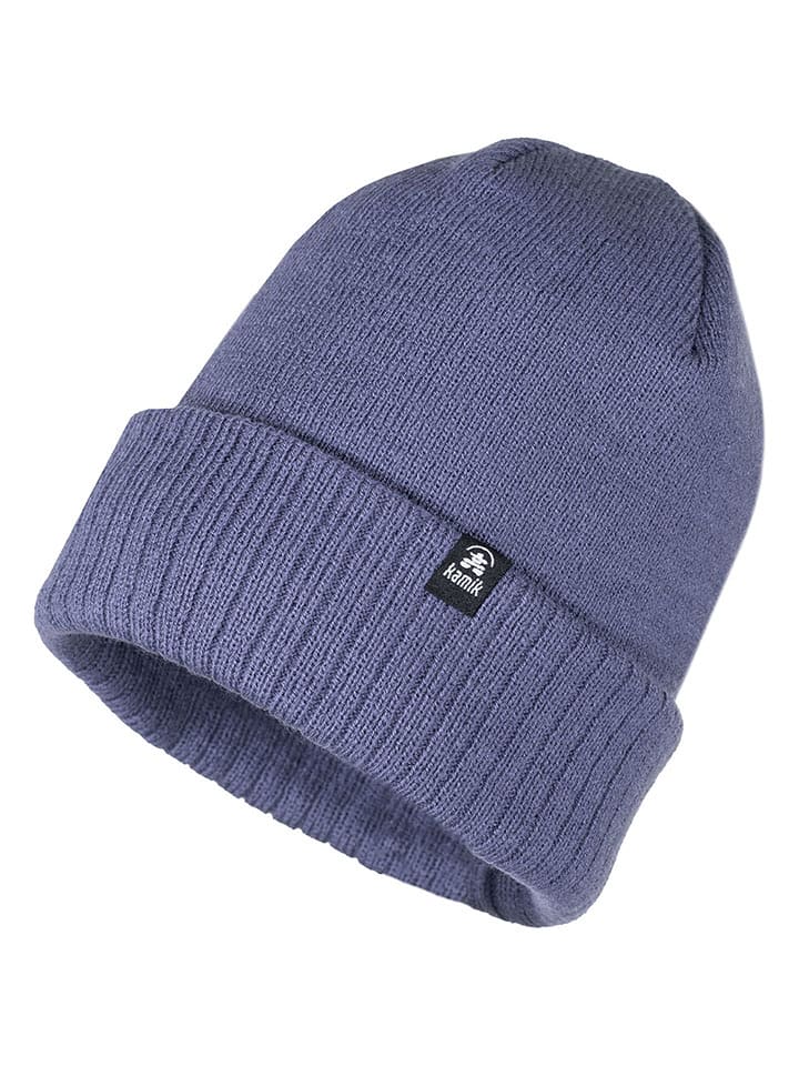Kamik Czapka beanie "Finchs" w kolorze szarym rozmiar: 116-176