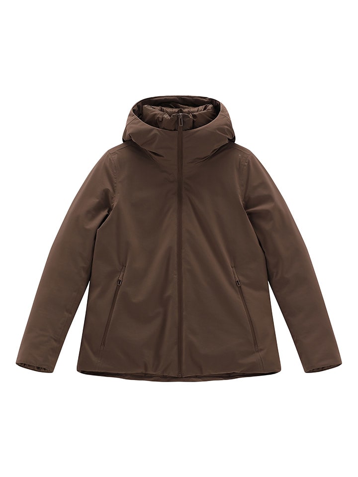 Jeanne Baret Dwustronna kurtka zimowa "Sava" w kolorze brązowym rozmiar: 34