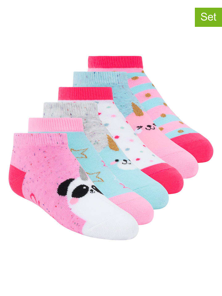 Skechers Skarpety (6 par) ze wzorem rozmiar: 21-26