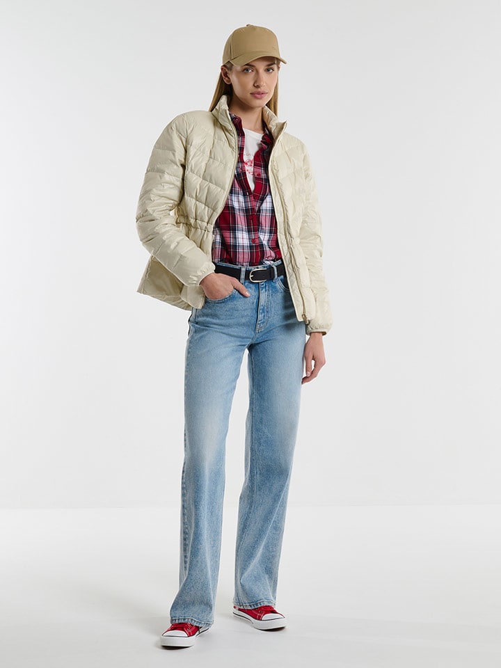 BIG STAR Kurtka puchowa w kolorze beżowym rozmiar: XS