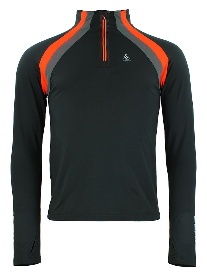 Peak Mountain Koszulka funkcyjna "Cranium" w kolorze czarnym rozmiar: XL