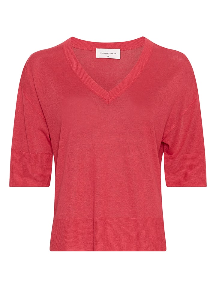 MOSS COPENHAGEN Bluzka w kolorze czerwonym rozmiar: L/XL