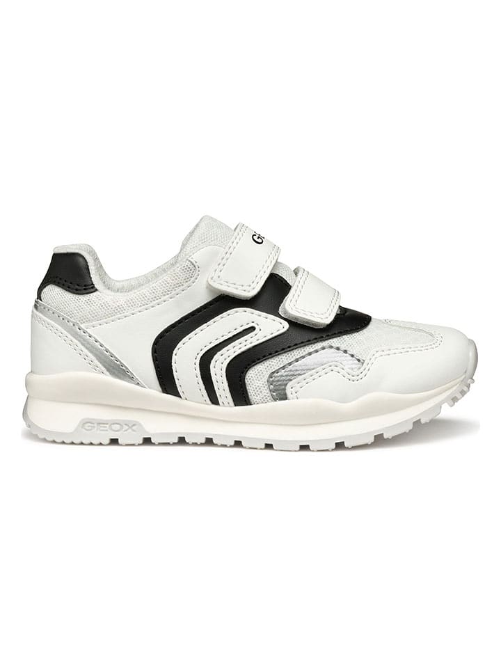 Geox Sneakersy "Pavel" w kolorze biało-czarnym rozmiar: 30