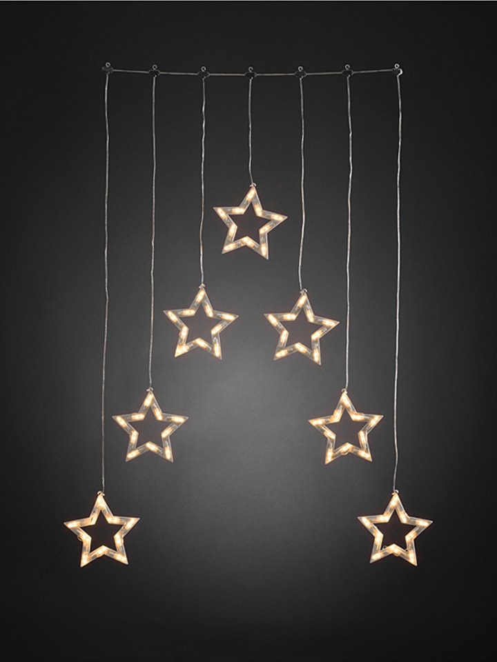 Konstsmide Zasłona świetlna LED w kolorze ciepłej bieli - 72 x 118 cm rozmiar: onesize