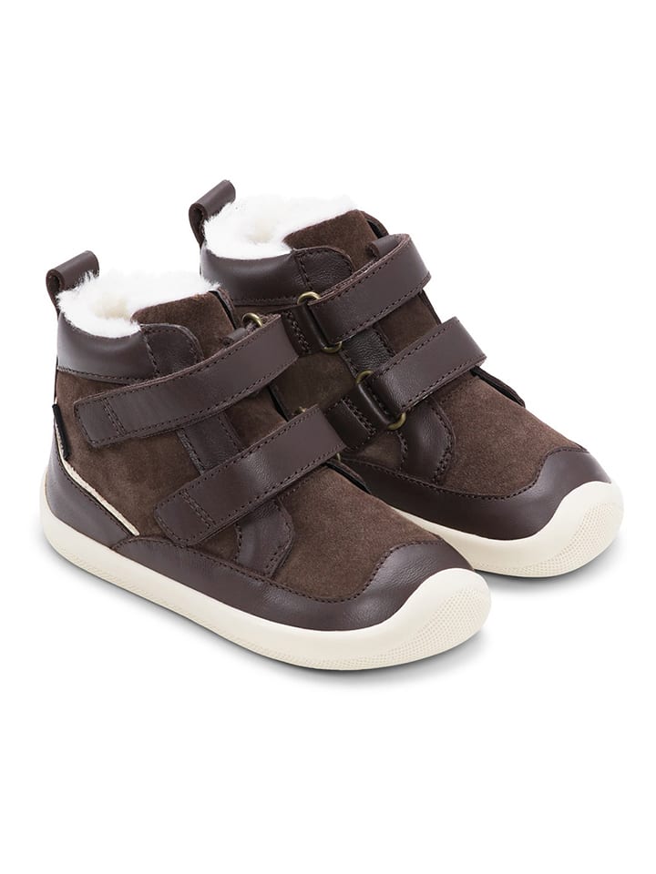 Bundgaard Skórzane botki zimowe "Marley" w kolorze brązowym rozmiar: 27