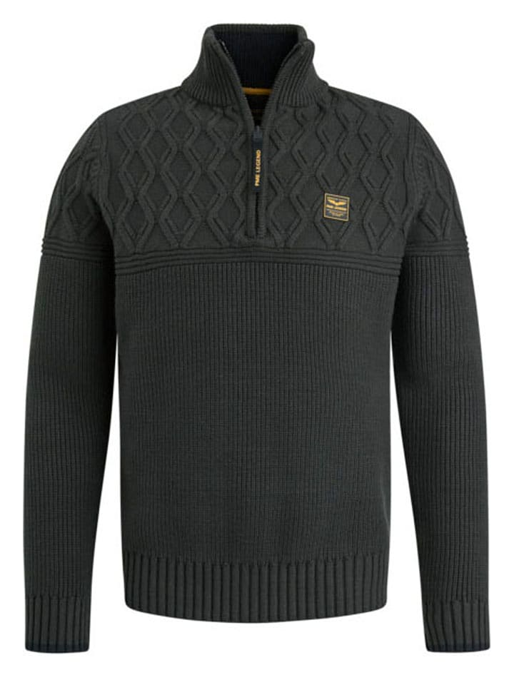 PME Legend Sweter w kolorze antracytowym rozmiar: L