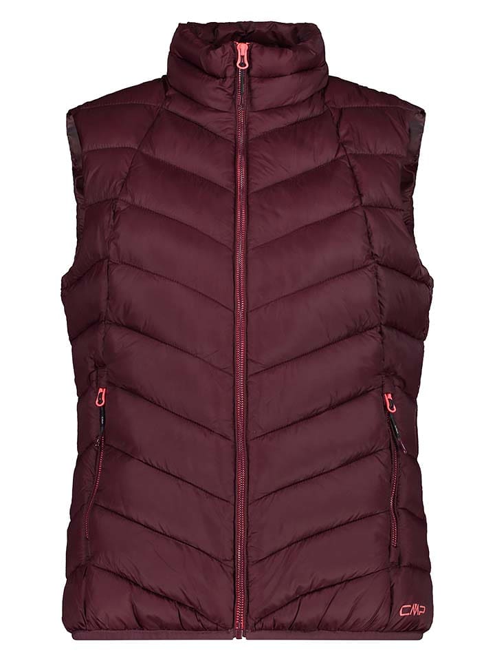 CMP Kamizelka pikowana w kolorze bordowym rozmiar: 38