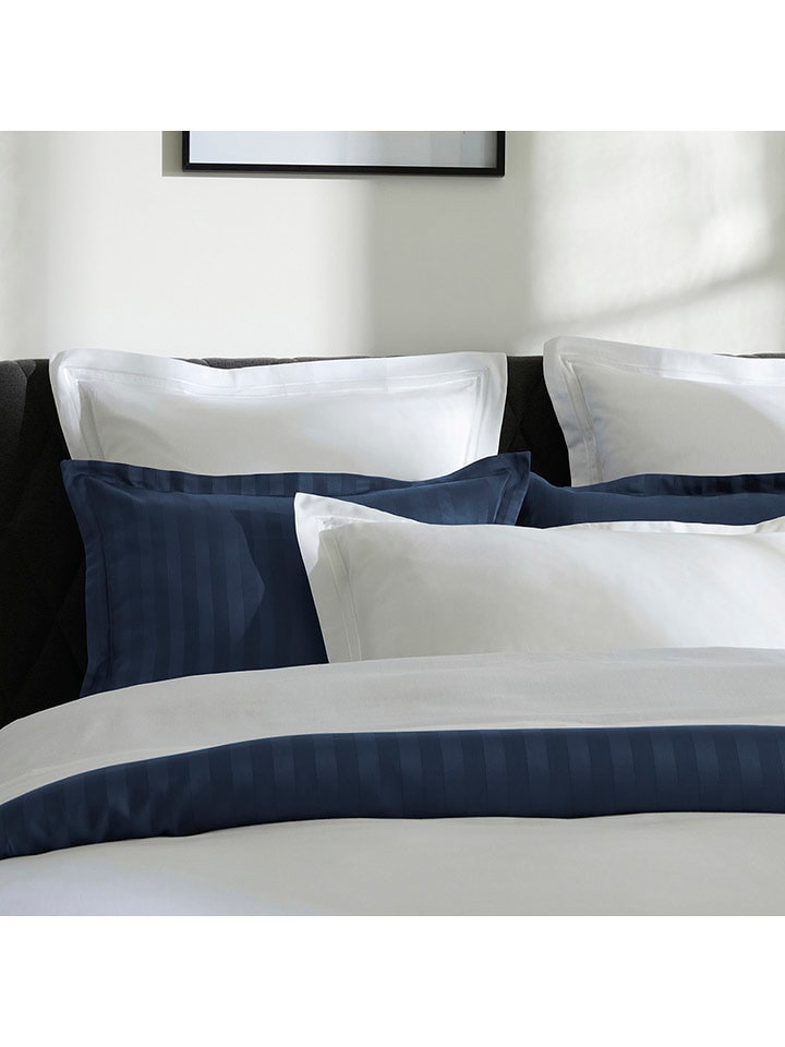 Cacharel Komplet pościeli satynowej "La Rochelle" w kolorze białym rozmiar: 240x220 cm