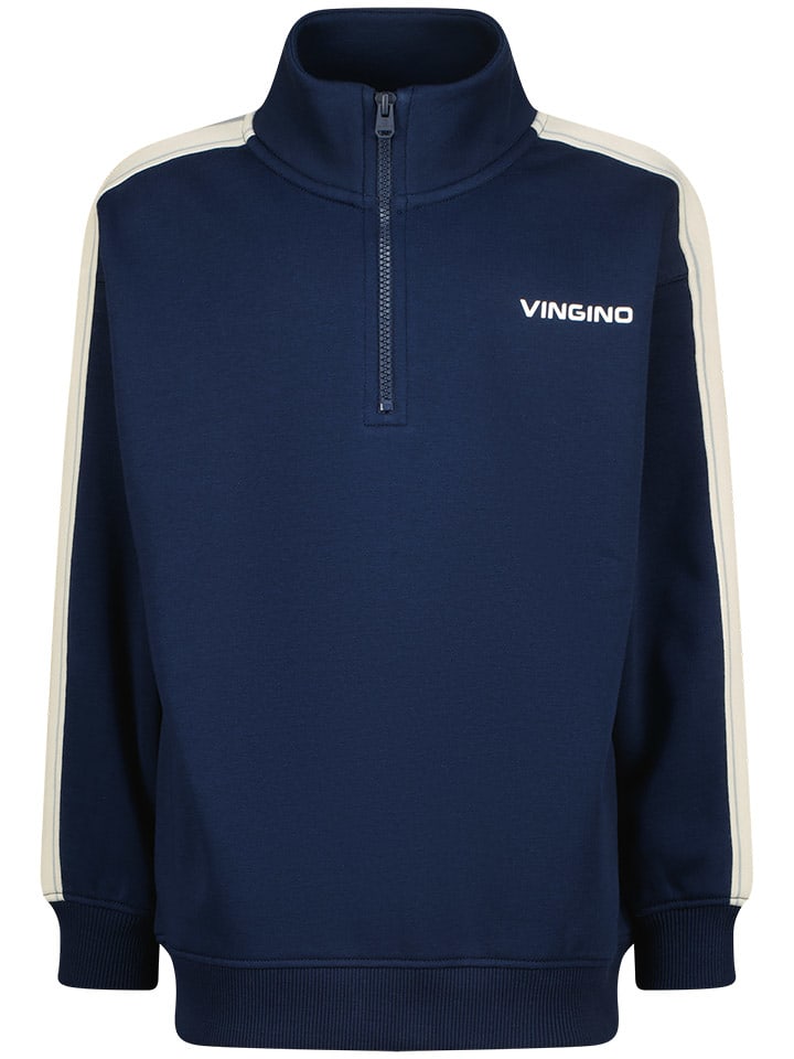 Vingino Sweter w kolorze granatowo-kremowym rozmiar: 128