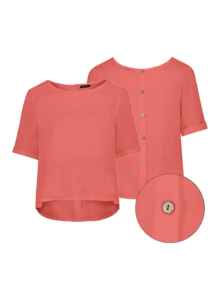 Eight2Nine Bluzka w kolorze czerwonym rozmiar: L/XL