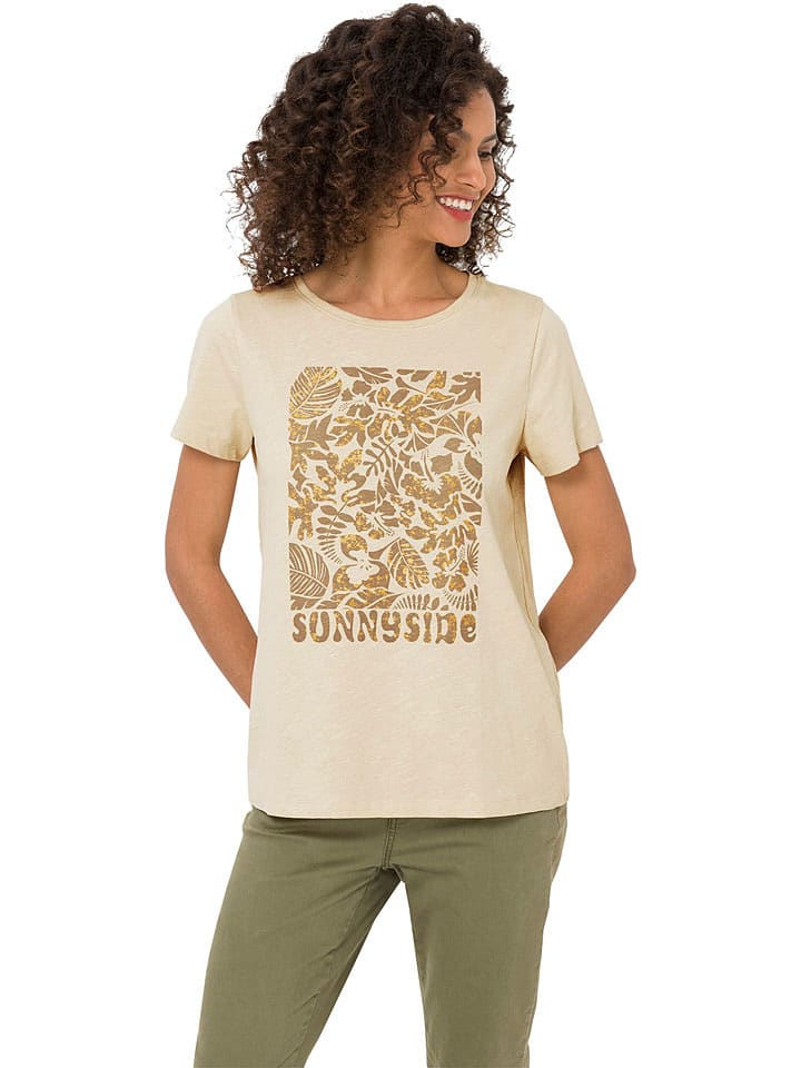 Heine Koszulka w kolorze beżowym rozmiar: 34