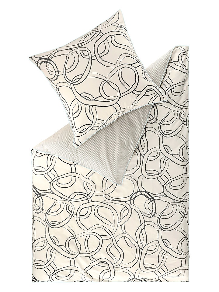 ESPRIT Komplet pościeli renforcé "Gabin" w kolorze beżowym rozmiar: 135x200 cm