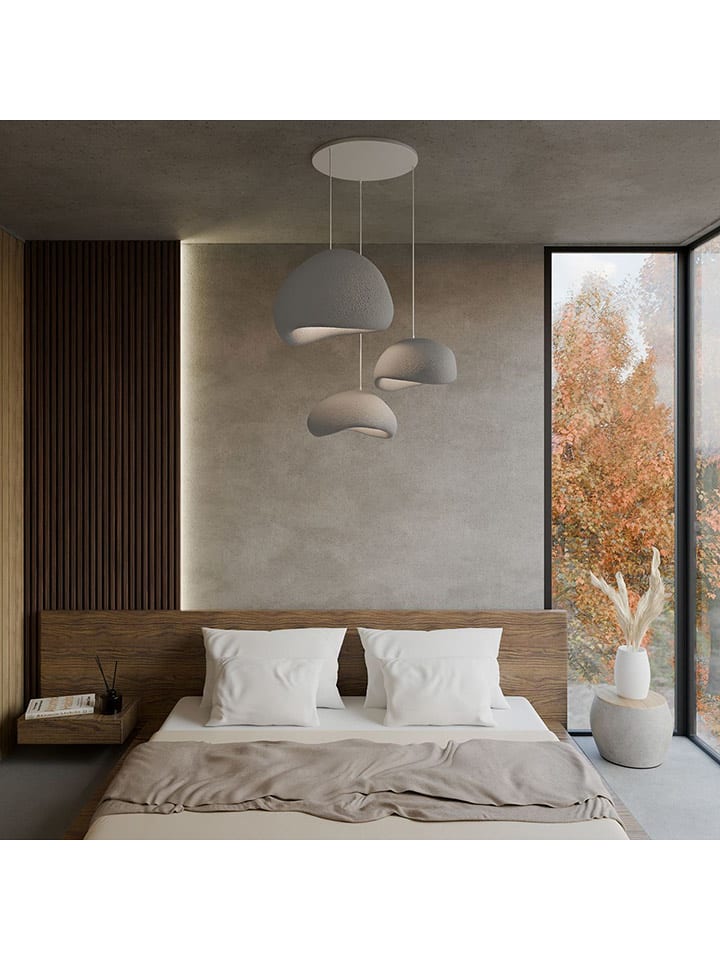 Opviq Lampa wisząca w kolorze szarym - 76 x 120 cm rozmiar: onesize