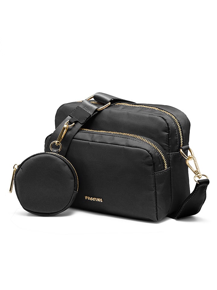 Puccini Torebka "Pulse" w kolorze czarnym - 23 x 19 x 8 cm rozmiar: onesize