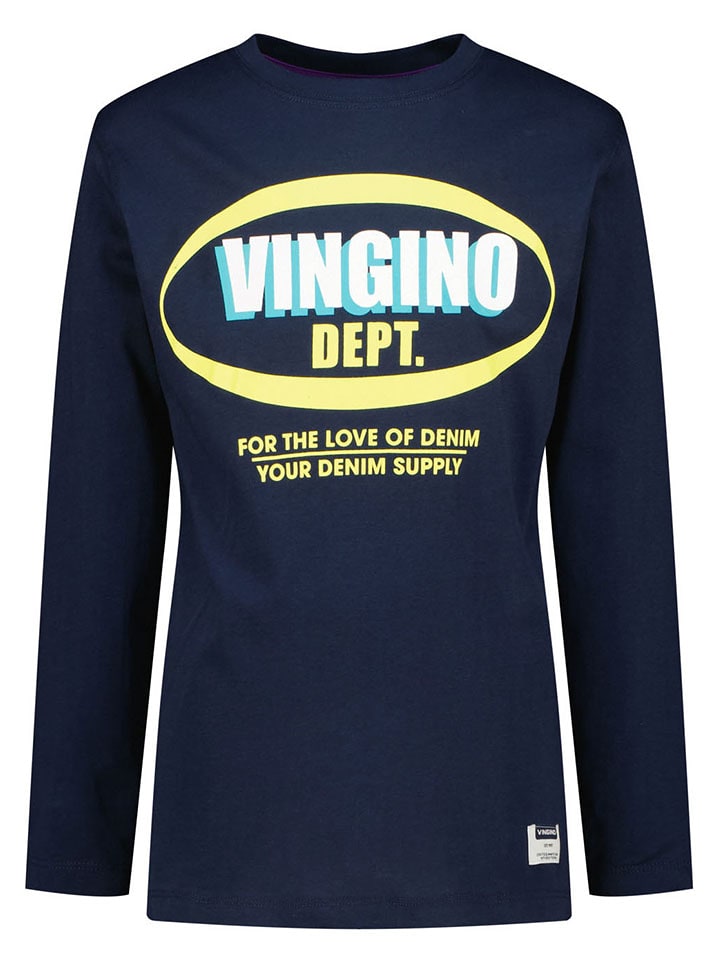 Vingino Koszulka w kolorze granatowym rozmiar: 140