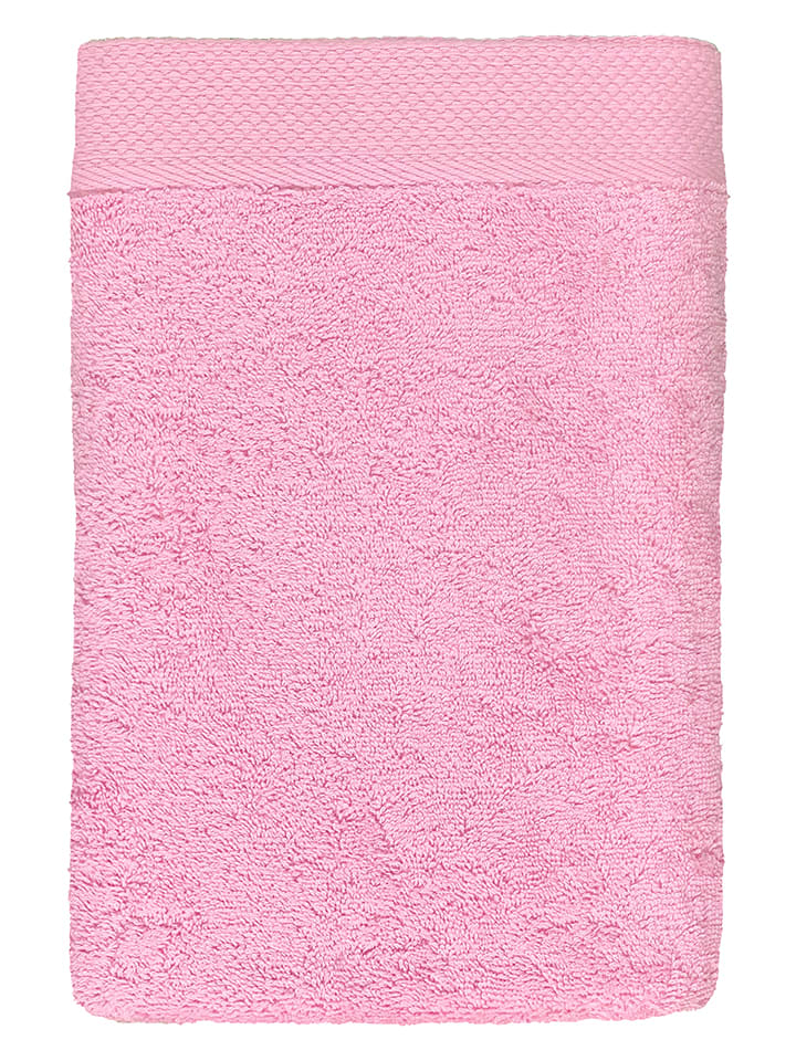 Soft by Perle de Coton Ręcznik "Epo" w kolorze jasnoróżowym do rąk rozmiar: 70x140 cm